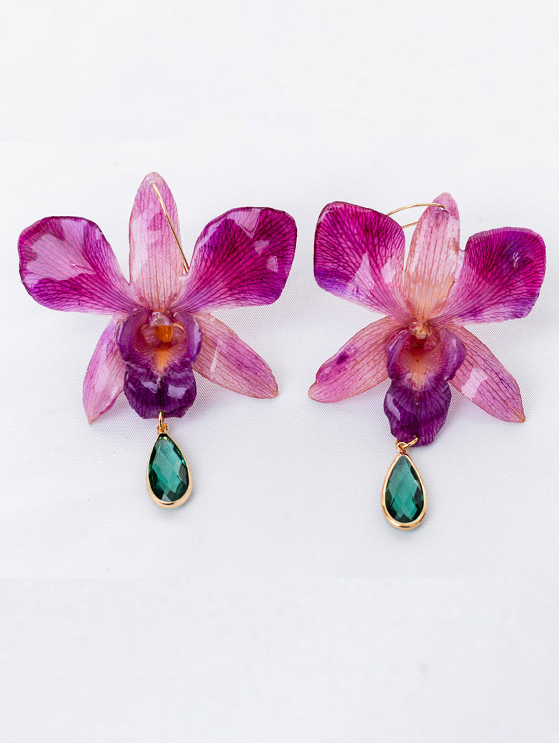 Handmade Flower Earrings * pre-order